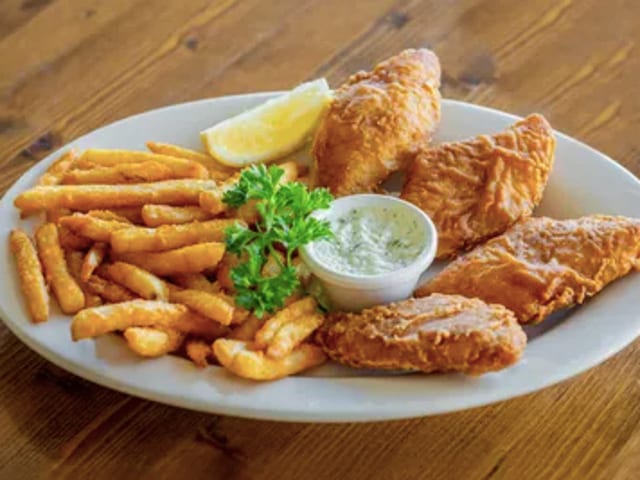 Fish and Chips.