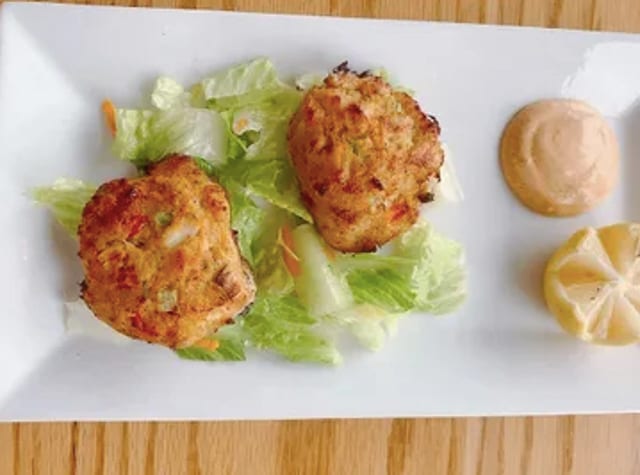 Crab Cakes.