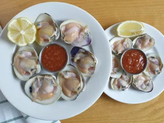 Clam on Half Shell.