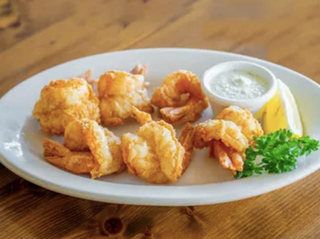Jumbo Fried Shrimps.